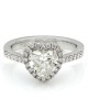 1.52ct Heart Diamond Engagement Ring